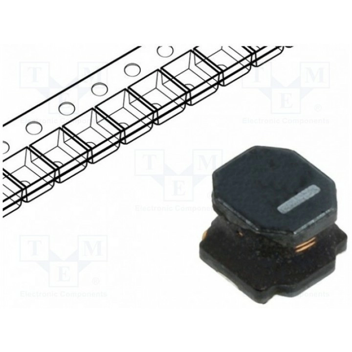 Дроссель проволочный SMD FERROCORE DJNR5040-6R8-S (DJNR5040-6R8-S)