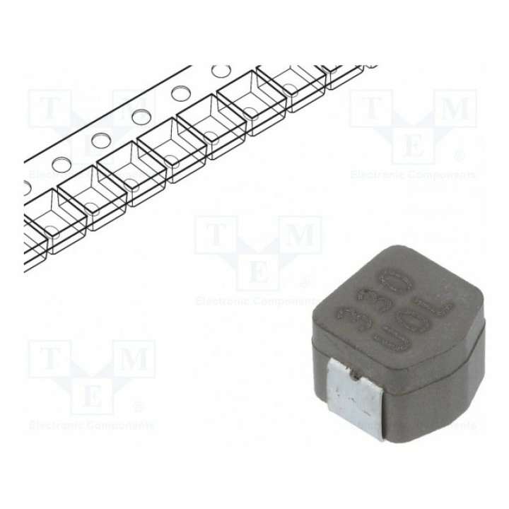 Дроссель проволочный SMD 3126 KEMET MPLCV0654L330 (MPLCV0654L330)