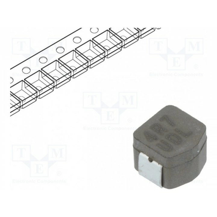 Дроссель проволочный SMD 3126 KEMET MPLCV0654L4R7 (MPLCV0654L4R7)