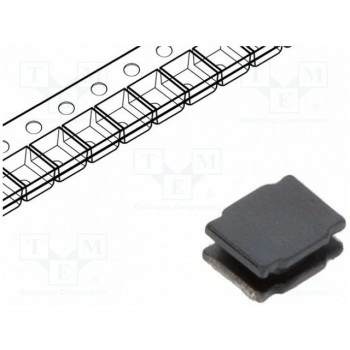 Дроссель проволочный SMD 0806 10мкГн MURATA LQH2MCN100K02L