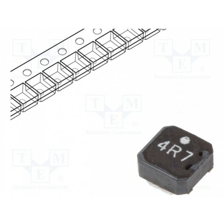 Дроссель ферритовый SMD 47мкГн TDK VLCF4020T-4R7N1R2 (VLCF4020T-4R7N1R2)