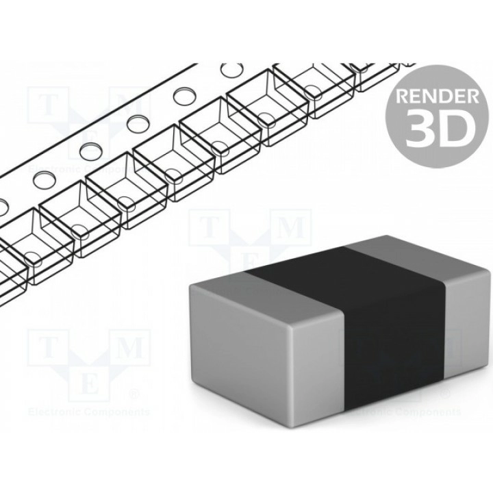 Фильтр помехоподавляющий 1мкФ SMD 0805 MURATA NFM21PC105B1C3D (NFM21PC105B1C3D)