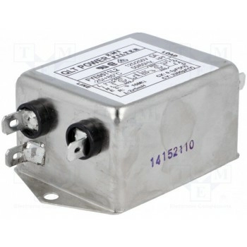 Фильтр помехоподавляющий 250ВAC QLT POWER FYE05T1L2
