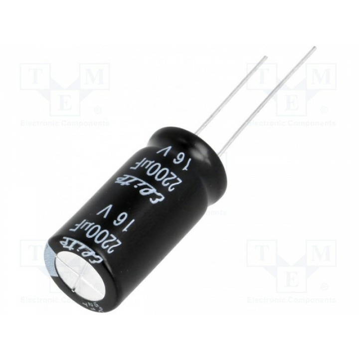 Конденсатор электролитический Elite PF1C222MNN1225 (PF1C222MNN1225)