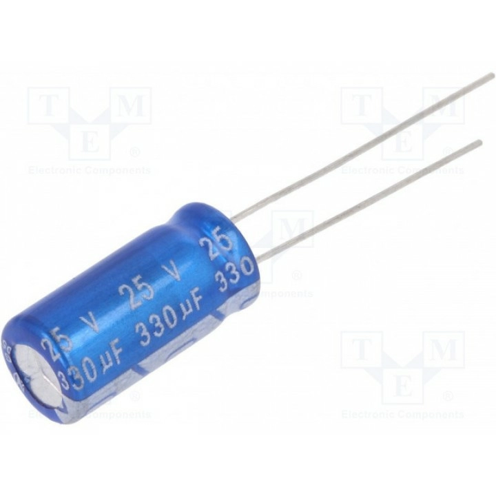 Конденсатор электролитический THT Jb Capacitors JRG1E331M03500800160000B (JRG-330U-25)
