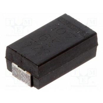 Конденсатор полимерный 100мкФ KEMET A700D107M006ATE015