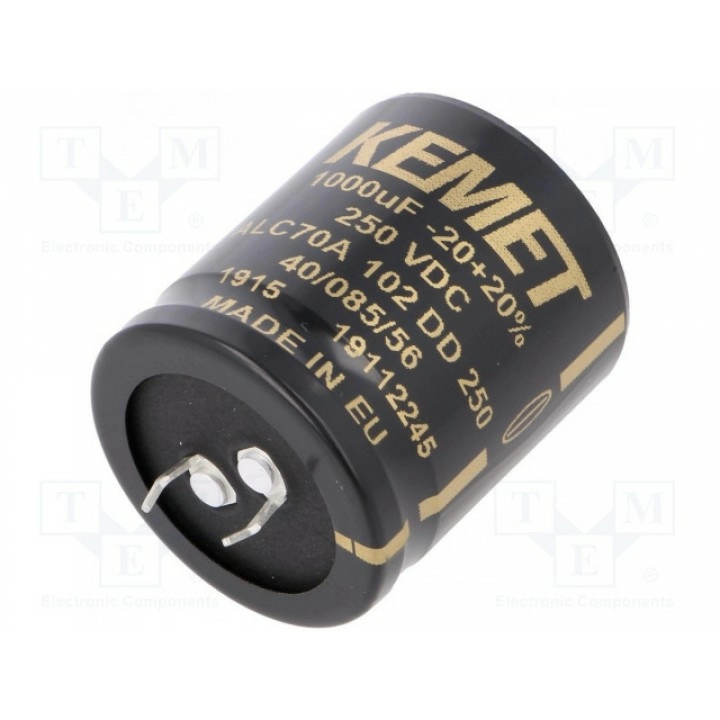 Конденсатор электролитический KEMET ALC70A102DD250 (ALC70A102DD250)