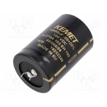 Конденсатор электролитический KEMET ALC70A103EH100