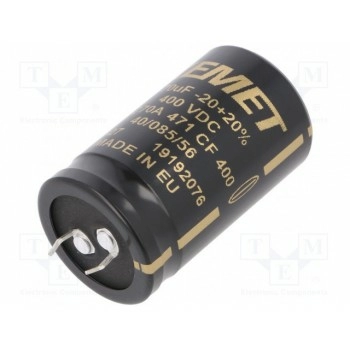 Конденсатор электролитический KEMET ALC70A471CF400