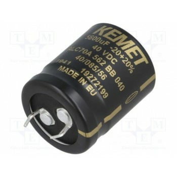Конденсатор электролитический KEMET ALC70A562BB040