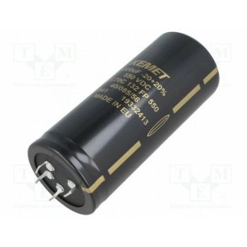 Конденсатор электролитический KEMET ALC70C132FP550