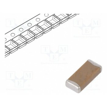 Конденсатор керамический MLCC 22нФ KEMET C1808V223KDRAC