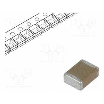Конденсатор керамический MLCC 22нФ 1кВDC KEMET C1812C223KDRACTU