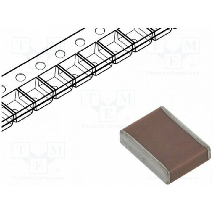 Конденсатор керамический MLCC 10нФ 2кВDC KEMET C3040H103JGGACT050 (C3040H103JGGAC)