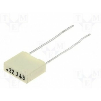 Конденсатор полиэфирный 220нФ KEMET MC5-220N