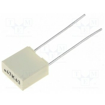 Конденсатор полиэфирный 470нФ KEMET MC5-470N