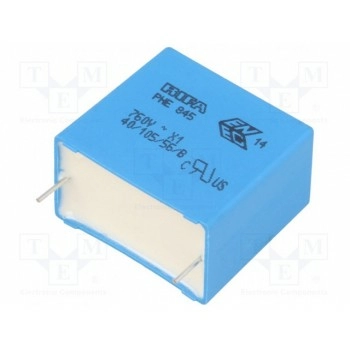 Конденсатор полипропиленовый Х1 KEMET PHE845VF6330MR06L2
