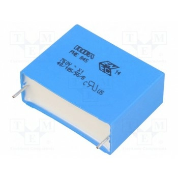 Конденсатор полипропиленовый Х1 KEMET PHE845VR6470MR06L2