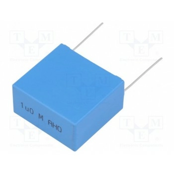 Конденсатор полипропиленовый Х1 1мкФ KEMET PHE845VW7100MR30L2