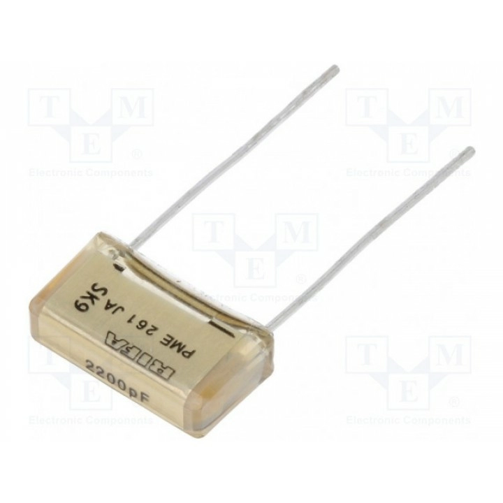 Конденсатор бумажный 22нФ 500ВAC KEMET PME261JA4220KR19T0 (PME261JA4220KR19T0)