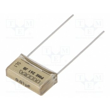 Конденсатор бумажный 10нФ 500ВAC KEMET PME261JB5100KR30
