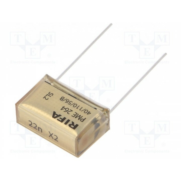 Конденсатор бумажный Х2 22нФ 660ВAC KEMET PME264NC5220MR30 (PME264NC5220MR30)