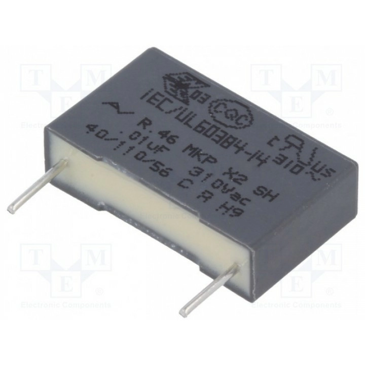 Конденсатор полипропиленовый Х2 KEMET R463I21000001M (R463I21000001M)