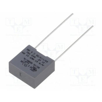 Конденсатор полипропиленовый Х1 10нФ KEMET R474F210050A1K