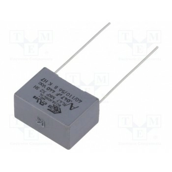 Конденсатор полипропиленовый Х2 KEMET R474I24705003K