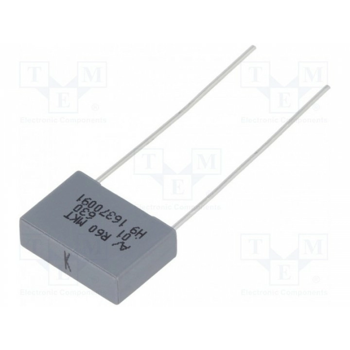 Конденсатор полиэфирный 10нФ KEMET R60PF21005030K (R60PF21005030K)