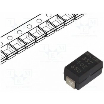 Конденсатор танталовый полимерный KEMET T521X226M050ATE075