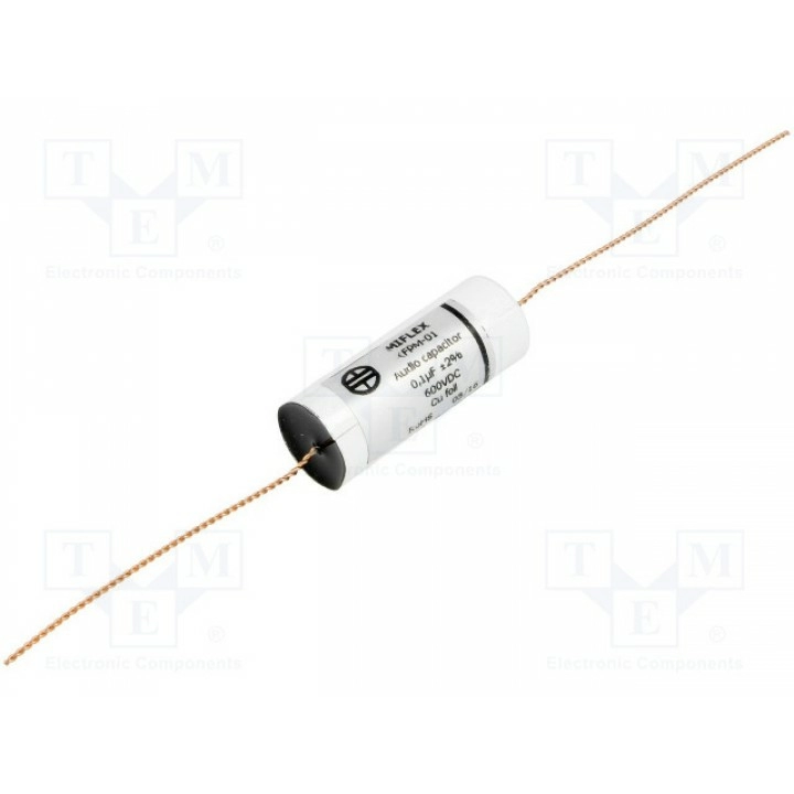 Конденсатор медь-полипропилен MIFLEX KFPM01H410G (KFPM01-0.1U-600)