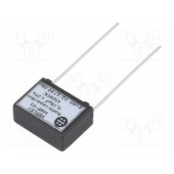 Конденсатор полипропиленовый 180нФ MIFLEX MKP01-0.18U-450
