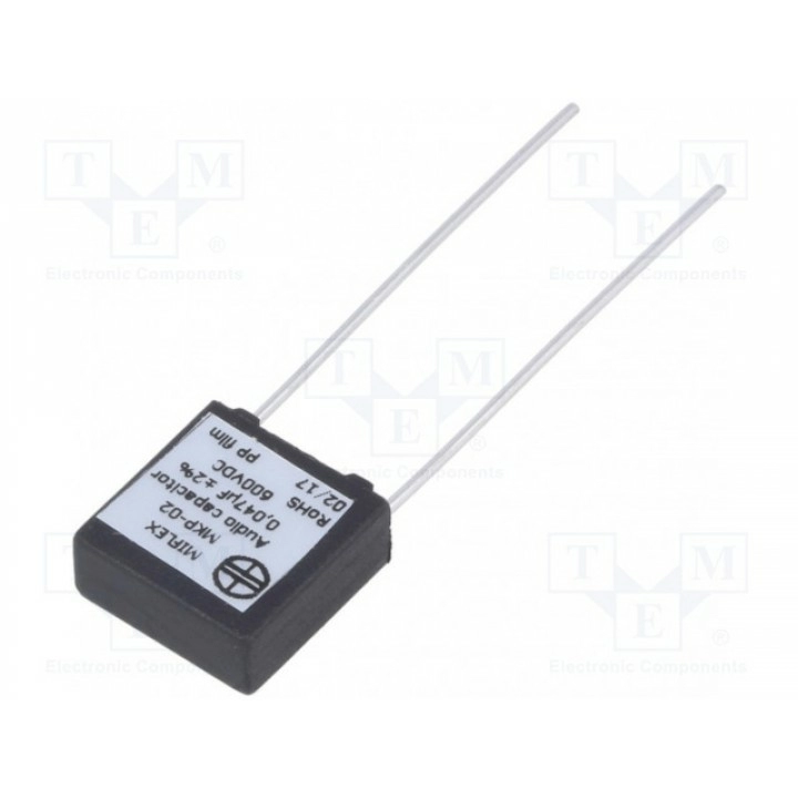 Конденсатор полипропиленовый 47нФ MIFLEX MKP02CH347G-B (MKP02-0.047U-600)
