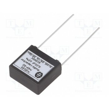 Конденсатор полипропиленовый 220нФ MIFLEX MKP02-0.22U-600