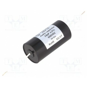 Конденсатор полипропиленовый 18мкФ MIFLEX MKP10-18U-600