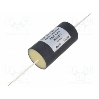 Конденсатор полипропиленовый 22мкФ MIFLEX MKP10-22U-600