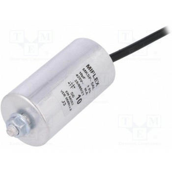 Конденсатор для двигателей фазосдвигающий MIFLEX MKS5AL-10U-425