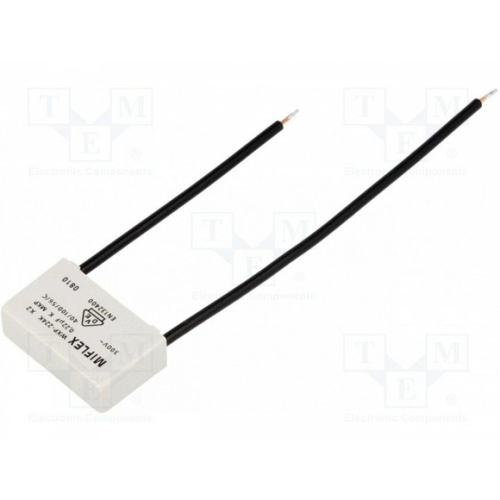 Конденсатор полипропиленовый Х2 MIFLEX J36EU422KD (WXPC-224K-L)