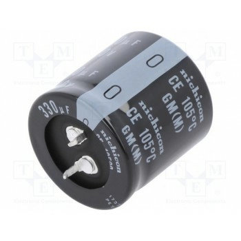 Конденсатор электролитический NICHICON LGM2W331MELB30