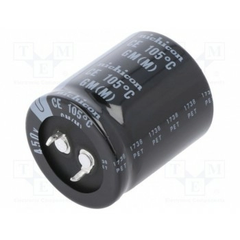 Конденсатор электролитический NICHICON LGM2W391MELB35