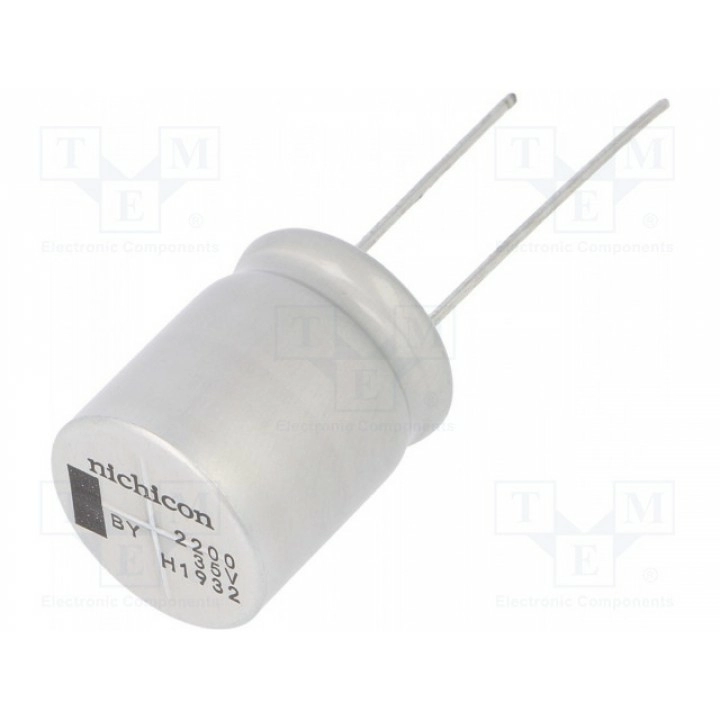 Конденсатор электролитический NICHICON UBY1V222MHL6TN (UBY1V222MHL6TN)
