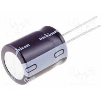 Конденсатор электролитический THT NICHICON UCS2G100MPD