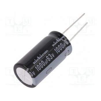 Конденсатор электролитический NICHICON UKL1J102MHD