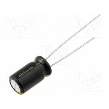 Конденсатор электролитический THT NICHICON UKW1E470MDD
