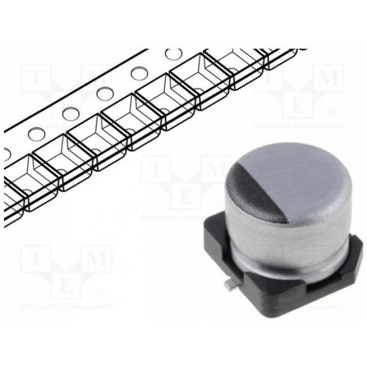Конденсатор электролитический NICHICON ULV2C330MNL1GS (ULV2C330MNL1GS)