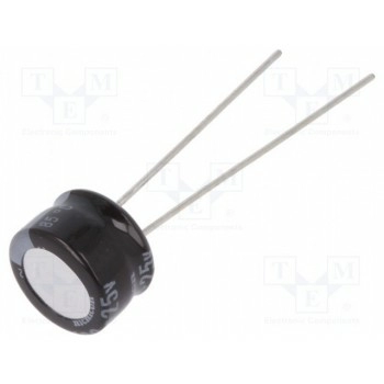 Конденсатор электролитический THT NICHICON UMA1E101MDD