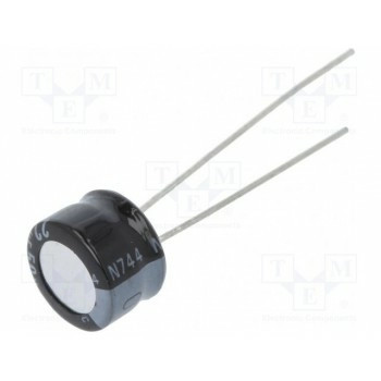 Конденсатор электролитический THT NICHICON UMA1H220MDD