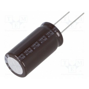 Конденсатор электролитический NICHICON UPM1H182MHD