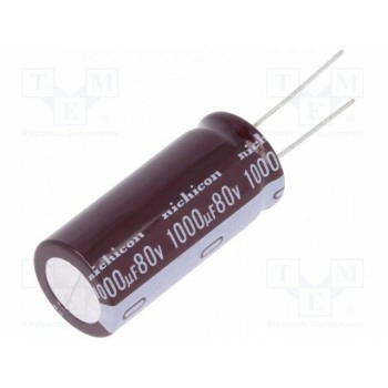 Конденсатор электролитический NICHICON UPM1K102MHD